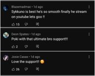 Poki's fans were also glad to celebrate Sykkuno's move (Image via Pokimane Too/YouTube)